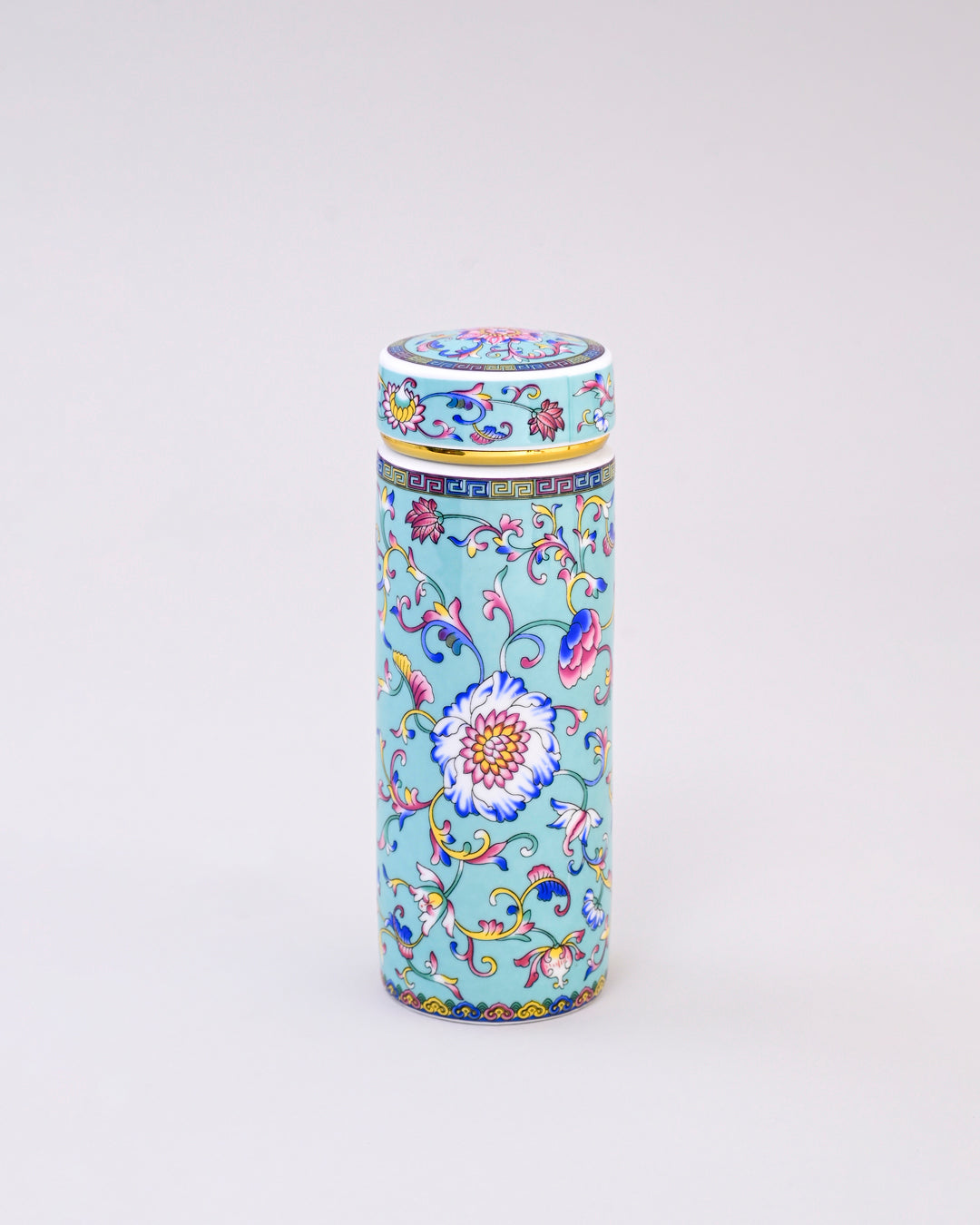 Ceramic Travel Flask - Blue