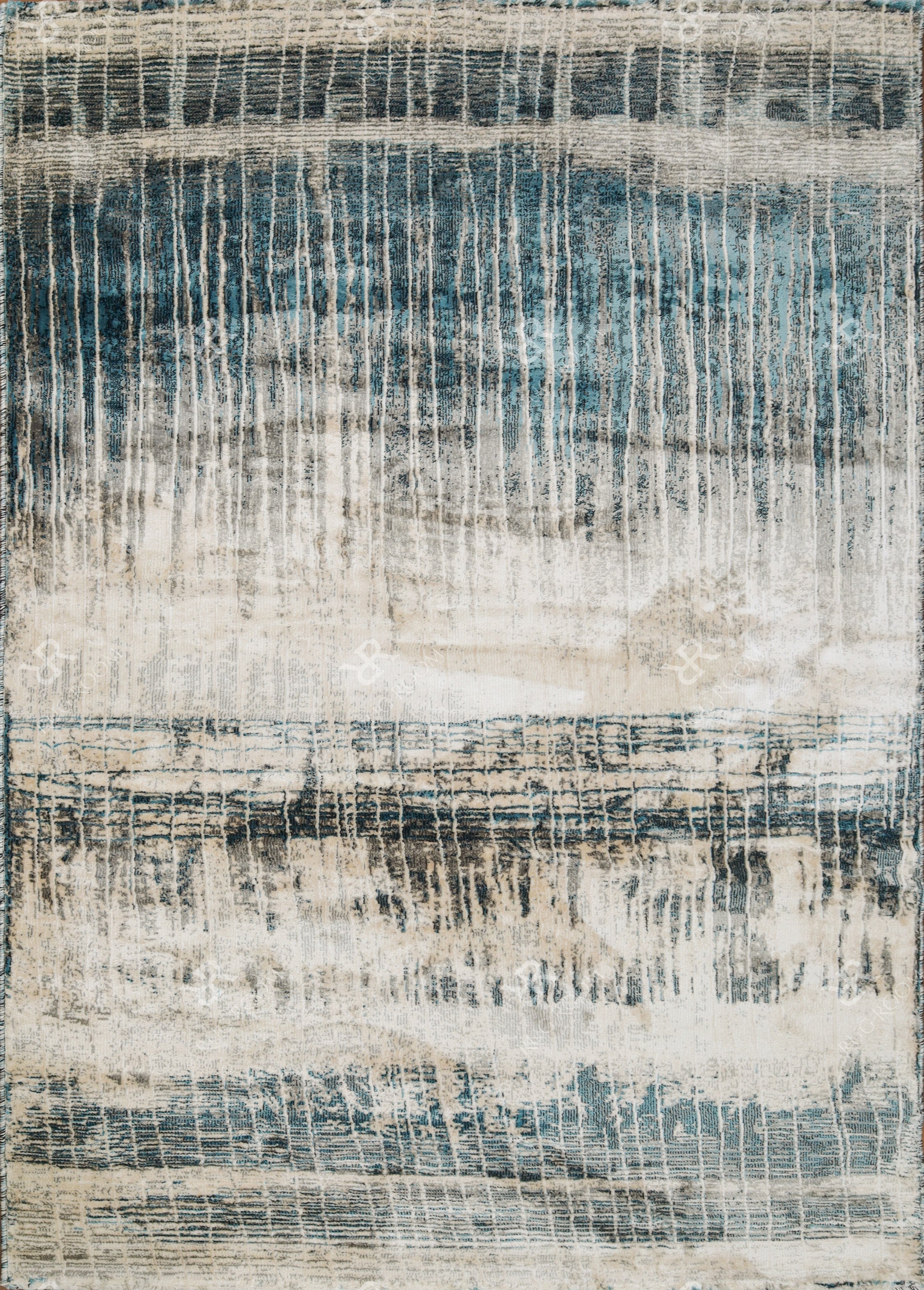 Blue 224 Tactile Luxe Textured Carpet