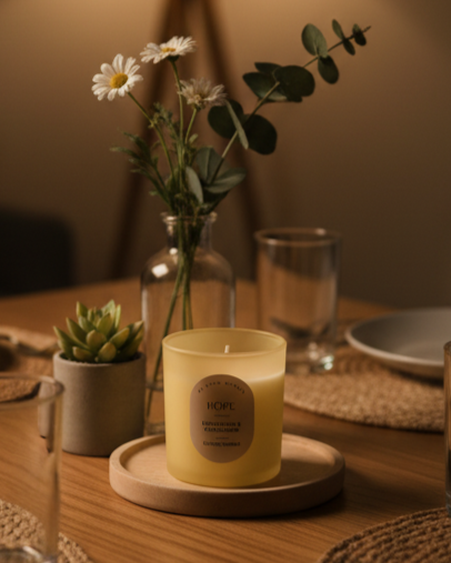 Hope - Eucalyptus & Cedarwood Aroma Candle