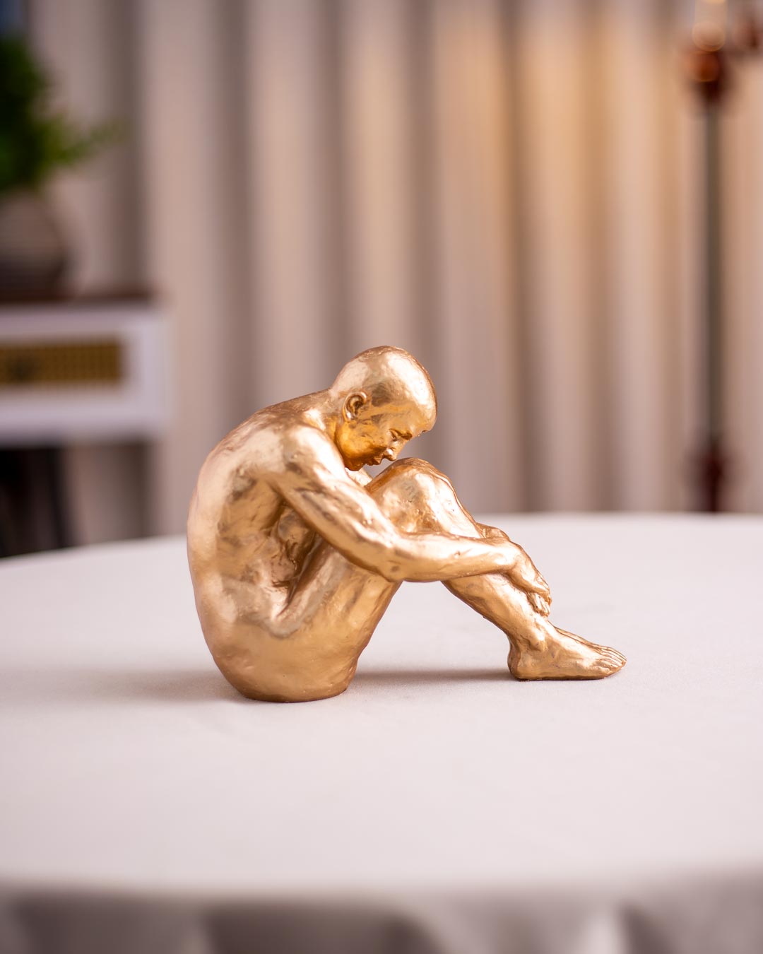 Artistry Sitting Man Figurine