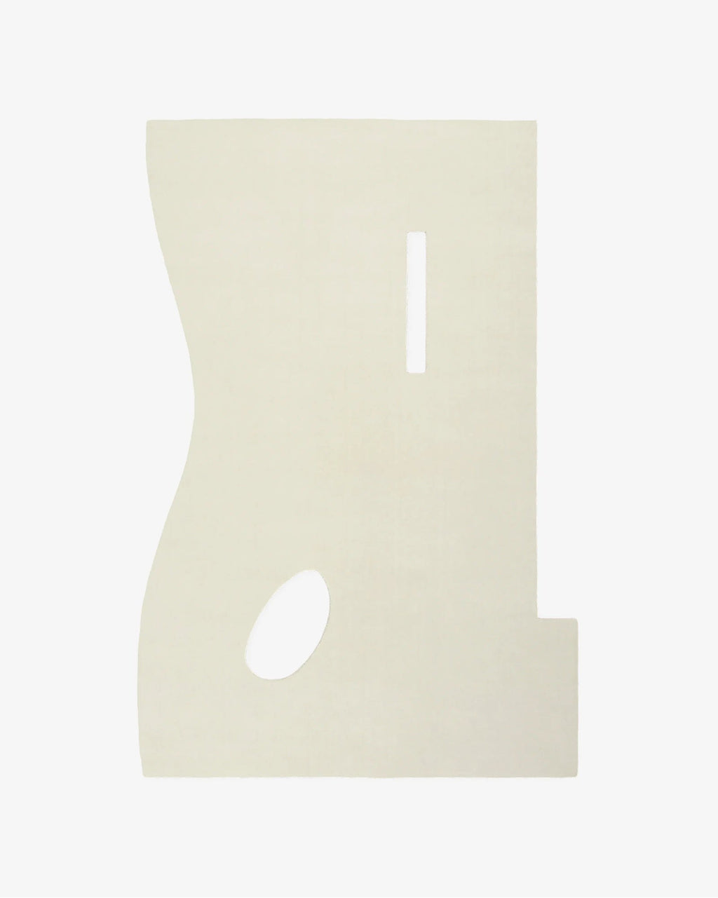 Edificio White woolen Hand Tufted Carpet