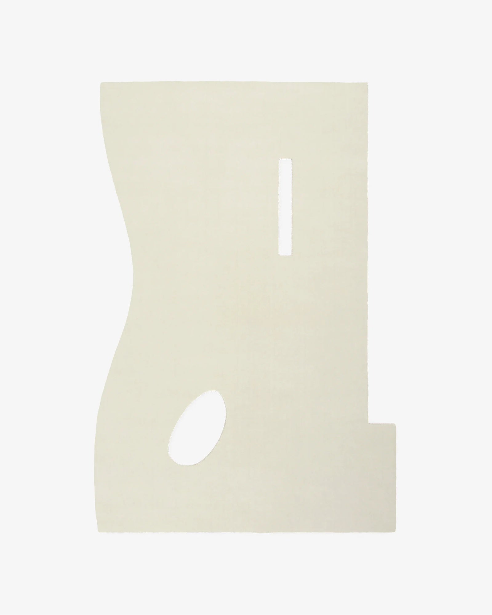 Edificio White woolen Hand Tufted Carpet