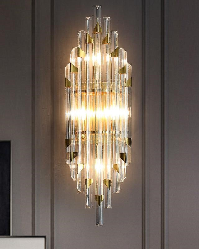 Crystal Spire Wall Sconce