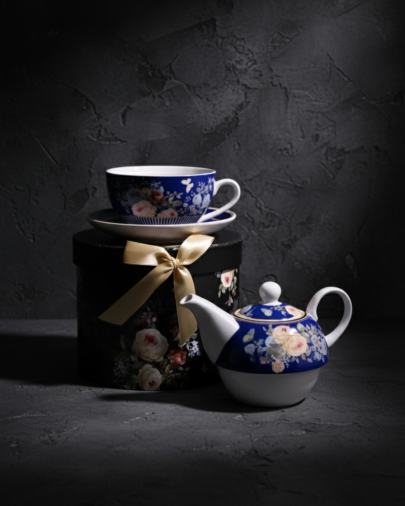 Floral Harmony Tea for Two Set