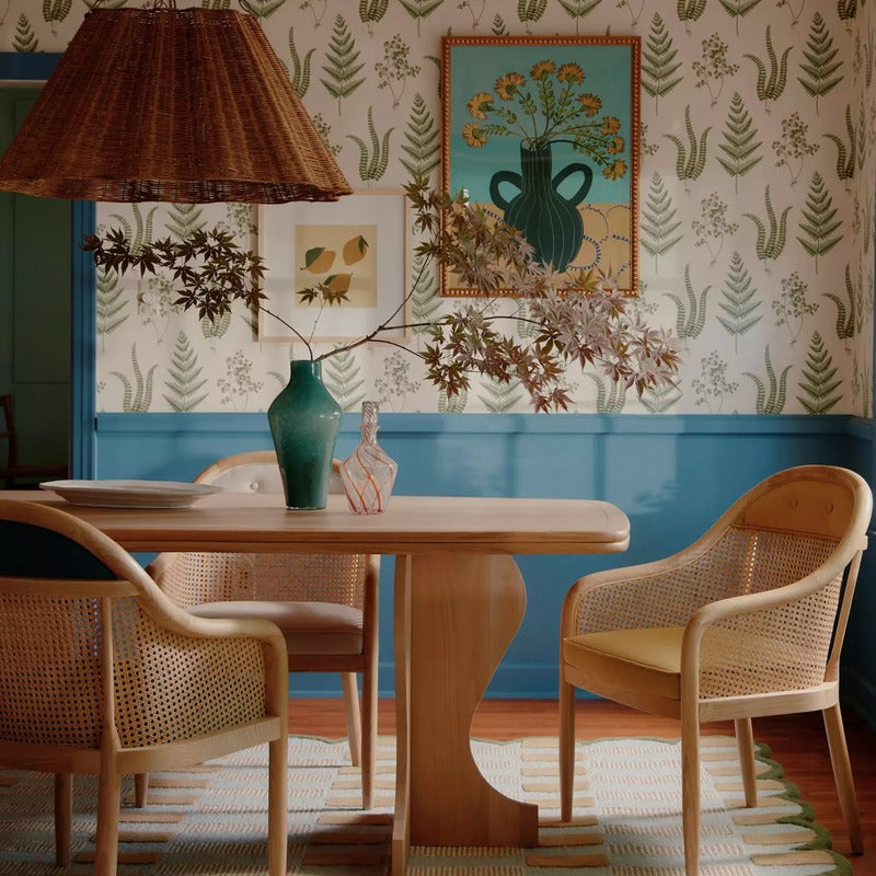 Green Dot Hand Tufted Carpet