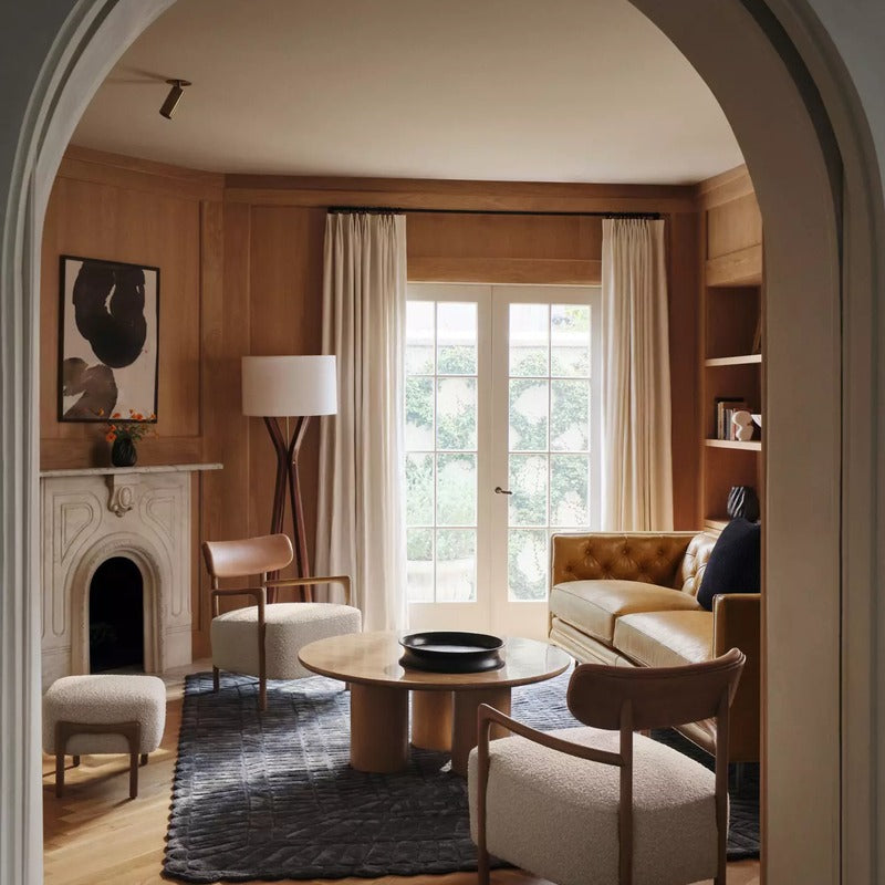 Green Dot Hand Tufted Carpet