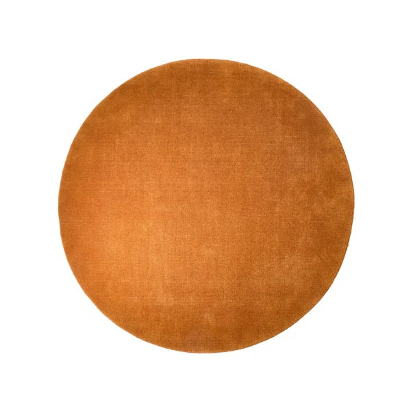 Ripple Loop Orange Hand Tufted Carpet