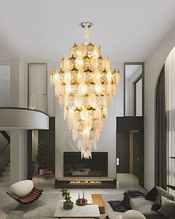 "Imperial Cascade" Crystal Chandelier
