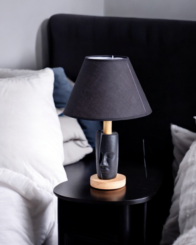 Artistic Expression Table Lamp - Black