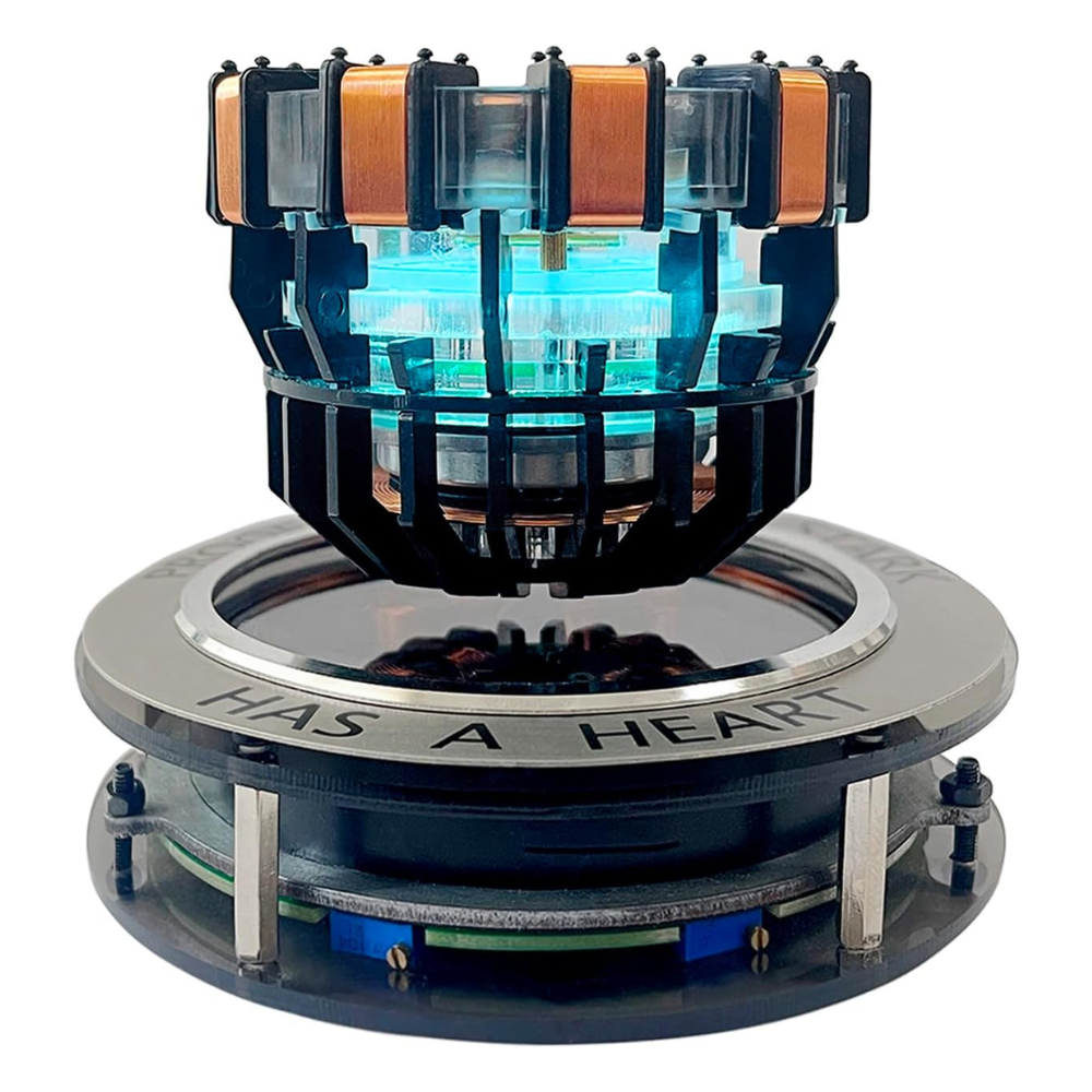ArcNex: Levitating MK1 Arc Reactor Decor & Collectible & 360¬¨‚àû Free Floating Display ‚Äö√Ñ√Æ 1:1 Collector Replica for Superhero Fans