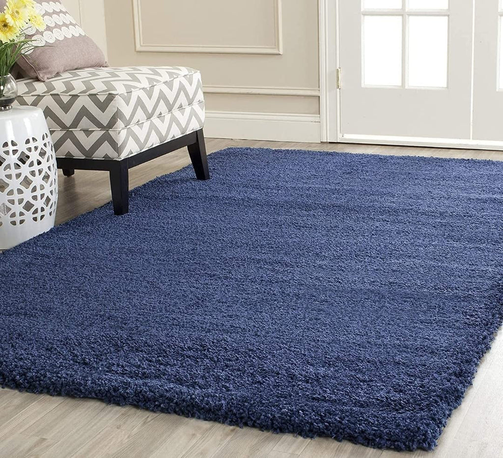 Shabnam Blue woolen Hand Tufted Carpet