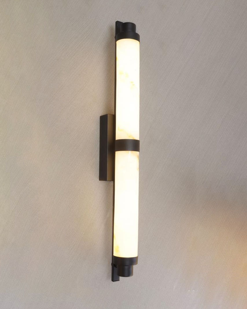 Modern Marble Glow Tube Wall Light