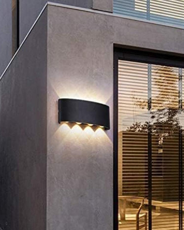 Shadow Cross Outdoor Wall Light - 4 Lights