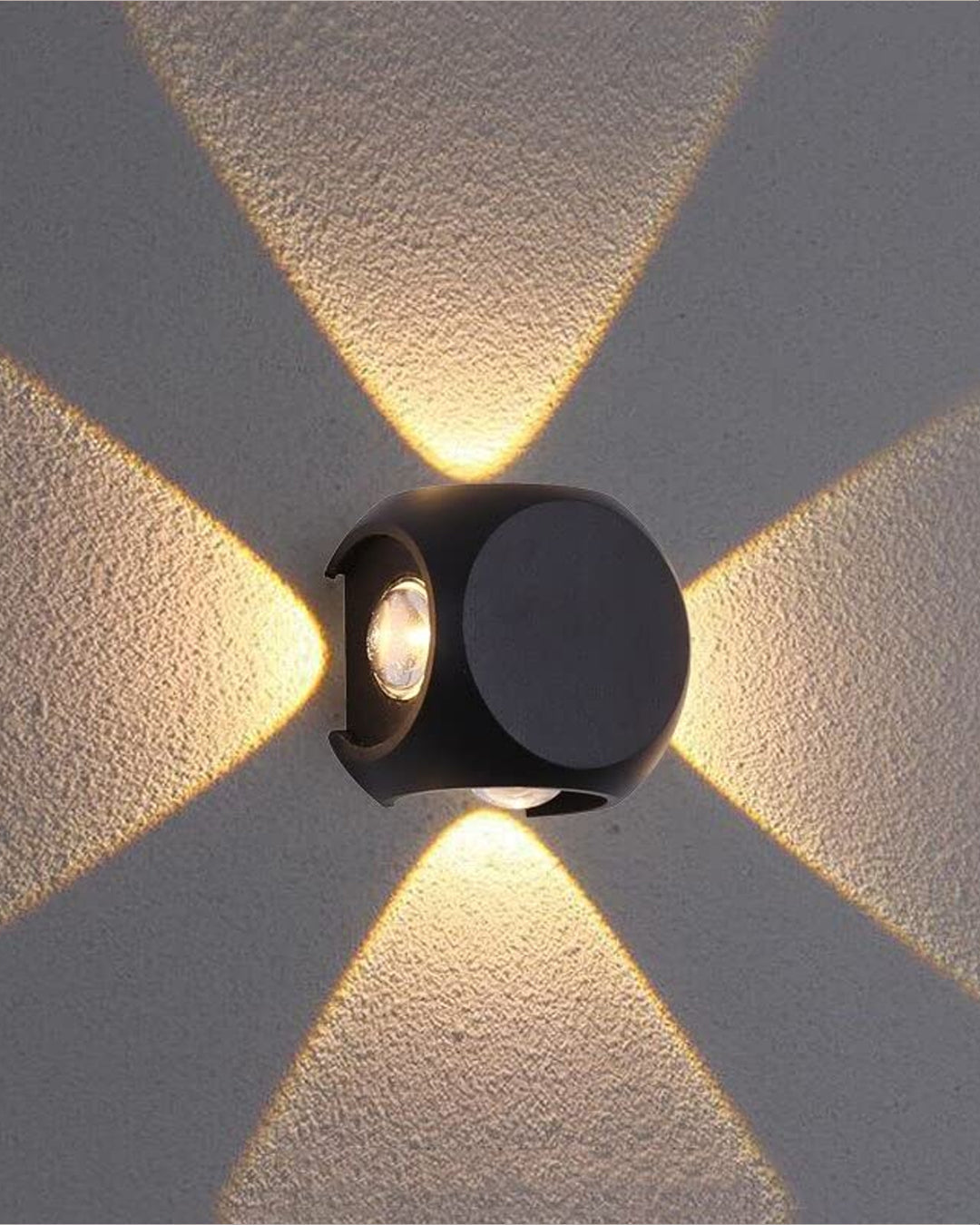 Starburst Beam Outdoor Wall Light