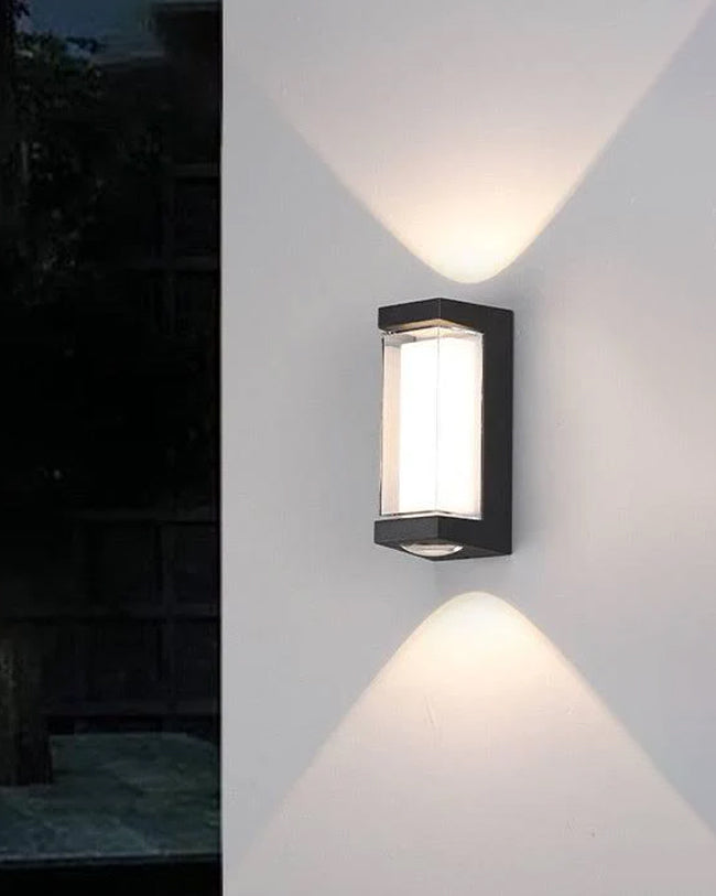 Prism Glow Outdoor Wall Light