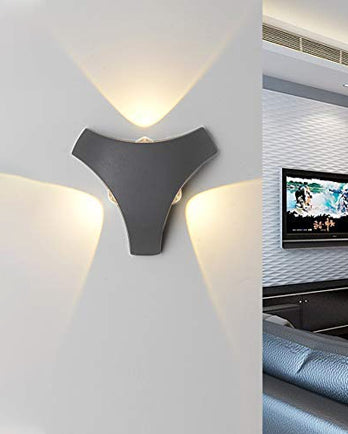 3-Way LED Outdoor Wall Light