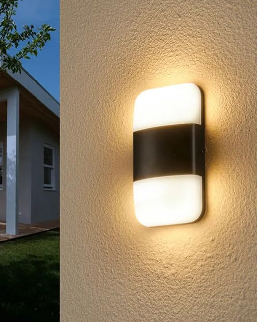 Modern Capsule LED Outdoor Wall Light