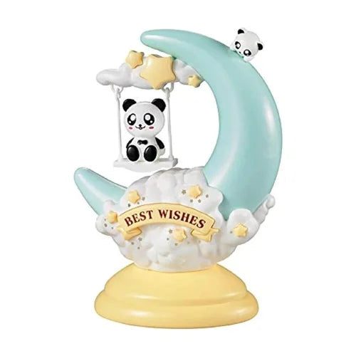 Swingy: Super Cute Crescent Moon & Cloud Night Lamp with Soft LED Glow for Cozy Bedside & Room D‚àö¬©cor