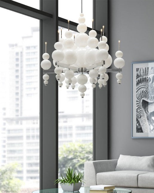 Modern Tears From Moon Chandelier