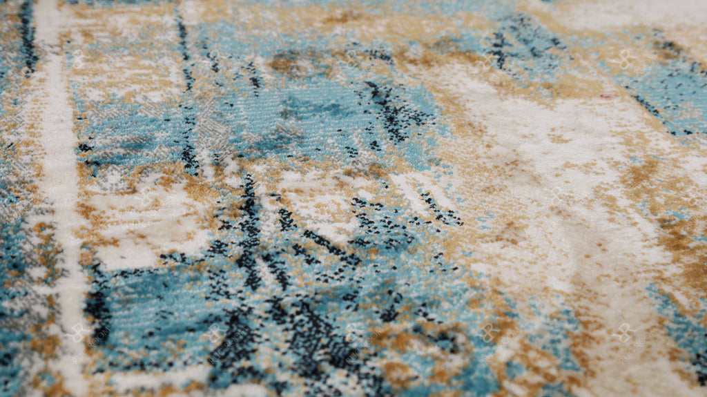 Blue 229 Tactile Luxe Textured Carpet