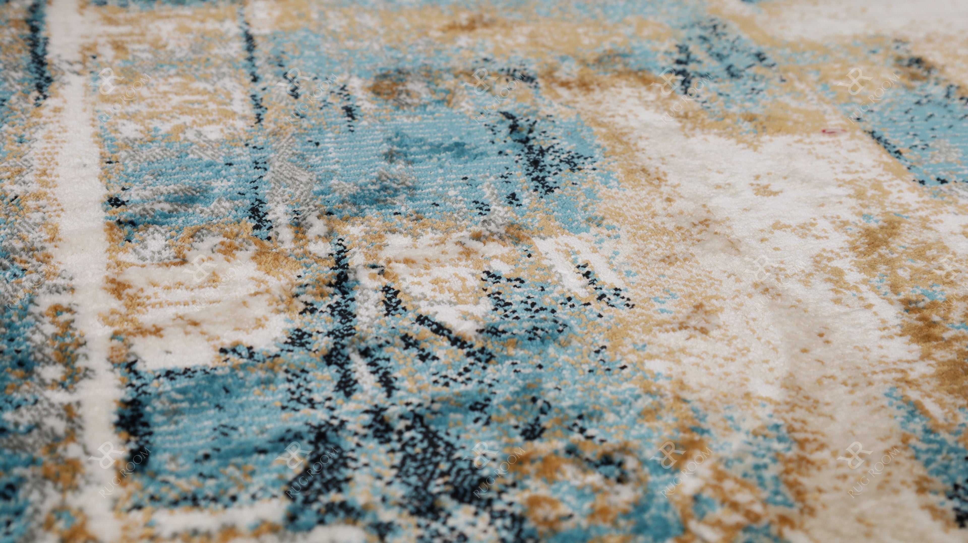 Blue 229 Tactile Luxe Textured Carpet