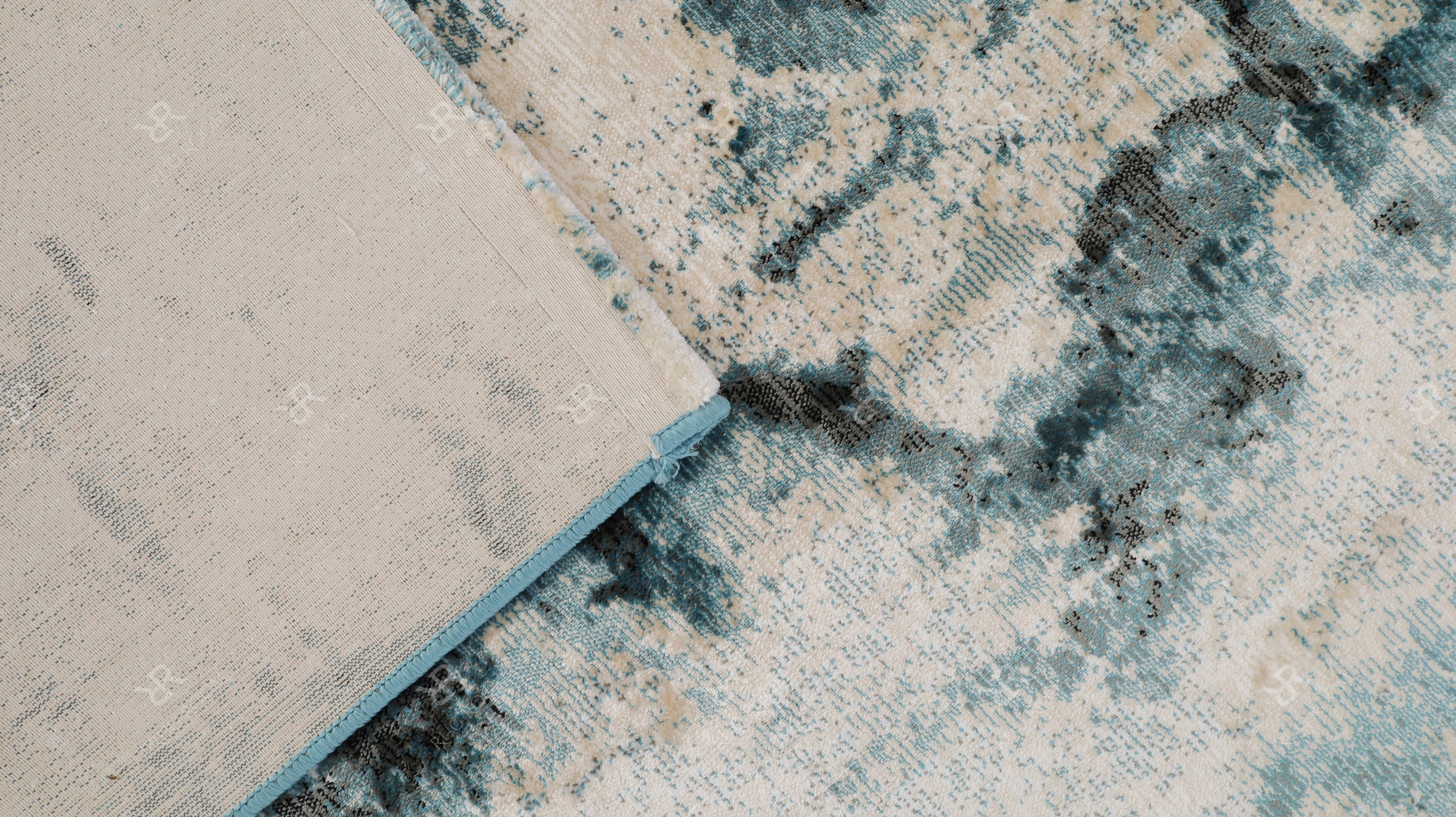 Blue 289 Tactile Luxe Texured Carpet