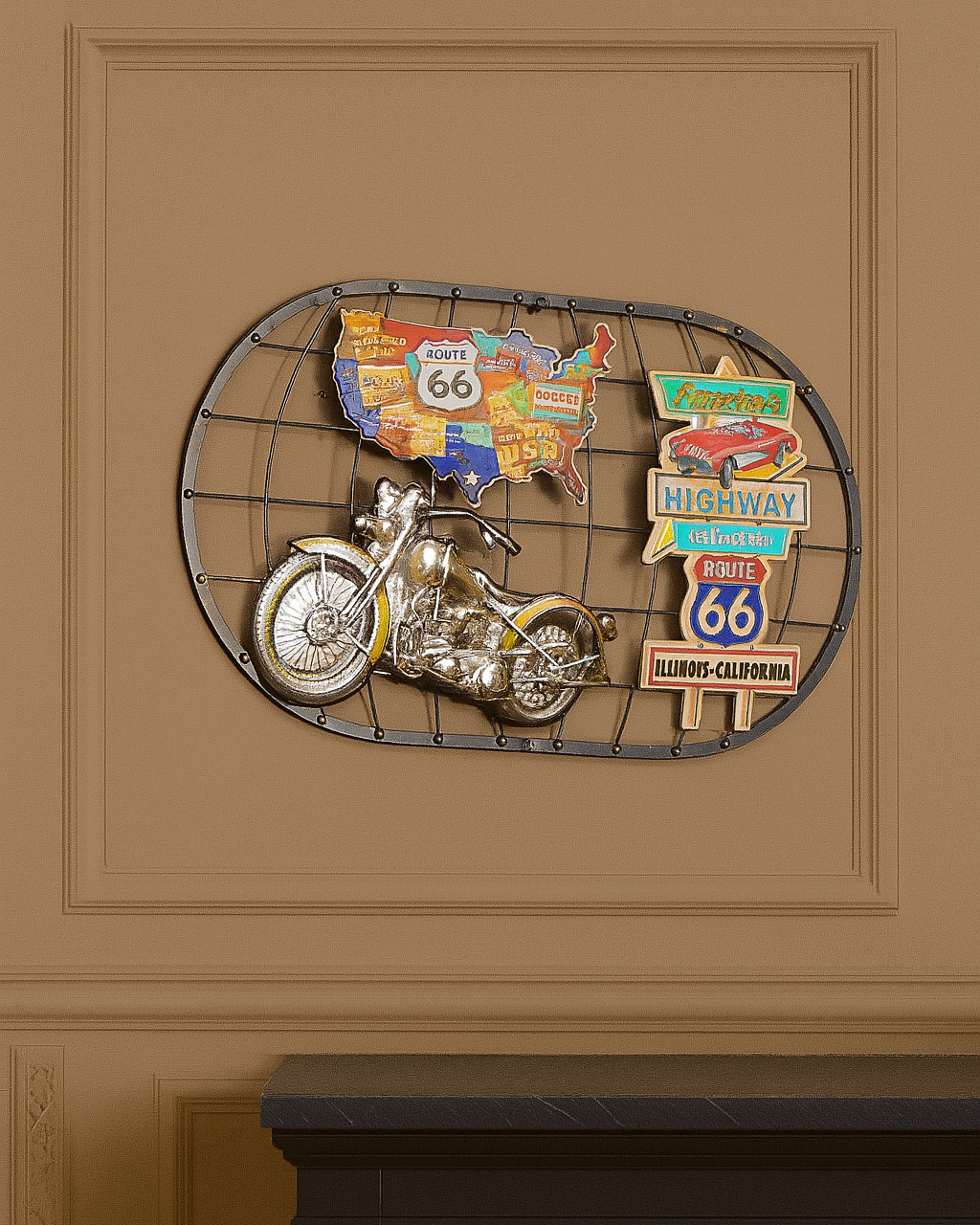 American Wall Hanging Decorative Tinplate