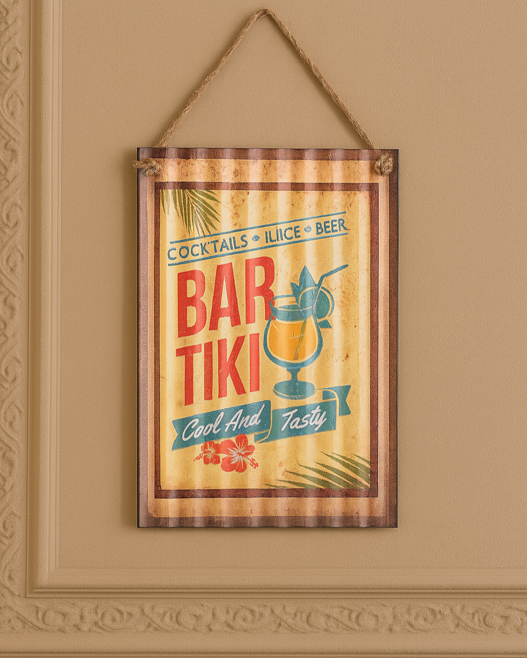 Bar Tiki Wall Art